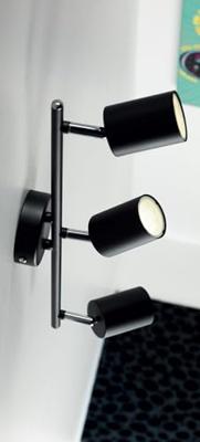 Nordlux 3-lichts opbouwspotExplore zwart - 2113270103