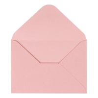 Enveloppen, afmeting envelop 11,5x16 cm, 110 gr, lichtrood, 10 stuk/ 1 doos - thumbnail