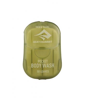 Sea to Summit reiszeep Pocket Body Wash groen/wit 50 vellen