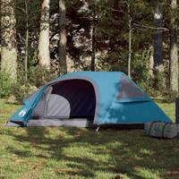 VidaXL Koepeltent 1-persoons waterdicht blauw - thumbnail
