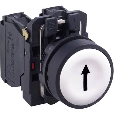 Schneider Electric XB5AA3341 XB5AA3341 Druktoets 600 V 6 A Moment (l x b x h) 52 x 30 x 42 mm IP66, IP67, IP69, IP69K 1 stuk(s)