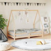 Kinderbedframe 80x160 cm massief grenenhout - thumbnail