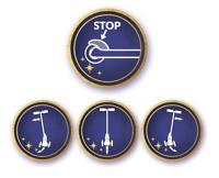 Scooter met 3 wielen - DISNEY - WISH - In hoogte verstelbaar - Groot antislipdek - Anti-knelhandvatten - thumbnail