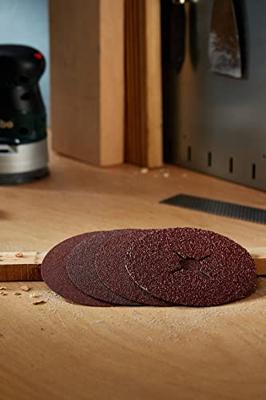 Wolfcraft Fiberschuurschijven | K24, 40, 60, 100 | Ø125mm | 20 stuks - 2455000