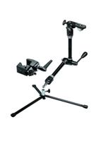Manfrotto 143 Kit Magic Arm con Braccio e Base, Nero - thumbnail