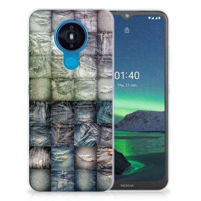 Silicone Back Cover Nokia 1.4 Spijkerbroeken Silicone Back Cover Nokia 1.4 Spijkerbroeken