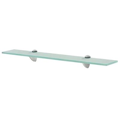 VidaXL Zwevend schap 60x10 cm 8 mm glas VidaXL Zwevend schap 60x10 cm 8 mm glas