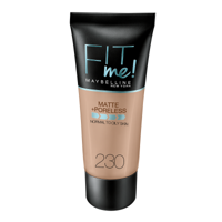 Maybelline Fit Me Matte + Poreless Foundation - 230 Natural Buff - Medium Dekkende Foundation met Matte Finish voor de Normale tot Vette Huid - 30 ml - thumbnail