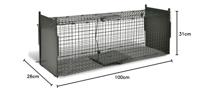Dierenval met 2 deuren - thumbnail