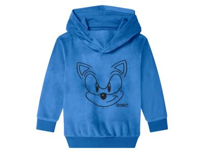 Pluche kinder trui (Sonic, 110/116)