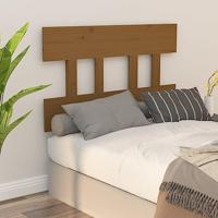 Hoofdbord 93,5x3x81 cm massief grenenhout honingbruin - thumbnail