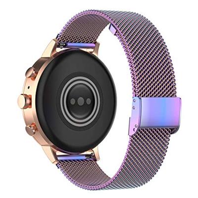 Garmin Venu 3s / Vivoactive 4s / Venu 2s / Vivomove 3s / Forerunner 255s - Milanese bandje met klemsluiting - Multicolor - thumbnail