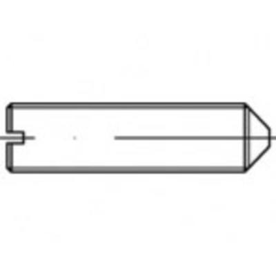 TOOLCRAFT TO-5378322 Draadpen M8 12 mm RVS A4 25 stuk(s)