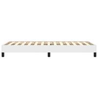 Bedframe kunstleer wit 100x200 cm - thumbnail