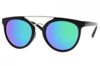 CWI zonnebril unisex piloot cat.3 zwart/groen (CWI466) - thumbnail