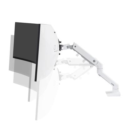 Ergotron HX Arm Desk Mount HD Monitor-tafelbeugel 1-voudig 38,1 cm (15) - 124,5 cm (49) Wit Draaibaar, In hoogte verstelbaar, Kantelbaar, Zwenkbaar Ergotron HX Arm Desk Mount HD Monitor-tafelbeugel 1-voudig 38,1 cm (15) - 124,5 cm (49) Wit Draaibaar, In hoogte verstelbaar, Kantelbaar, Zwenkbaar