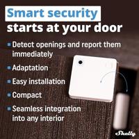 Shelly Shelly BLU Door/Window White Deur/raamcontact Bluetooth - thumbnail