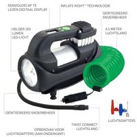 Slime expert heavy-duty 12v digitale bandenpomp / compressor - thumbnail