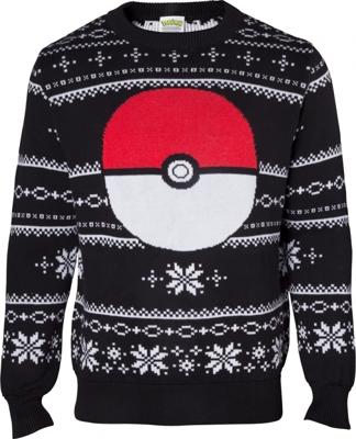 Pokemon - Knitted Pokeball Christmas Sweater