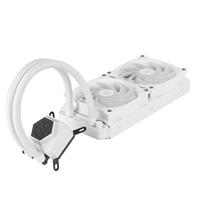 SilverStone sst-pf240w-argb-v2 waterkoeling (wit, incl. rgb controller) - thumbnail