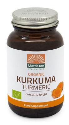Mattisson HealthStyle Organic Kurkuma Turmeric Capsules Mattisson HealthStyle Organic Kurkuma Turmeric Capsules