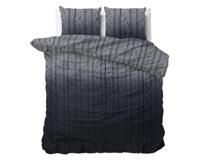 Dekbedovertrek Domingo - Verwarmend Flanel - Antraciet - Lits-jumeaux 240x200 CM - - Flanel, Antraciet - DreamHouse Bedding - Incl. 2 Kussenslopen van 60x70 CM - thumbnail
