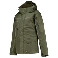 Tricorp midi parka canvas - 402007 - legergroen - maat M - thumbnail