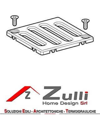 Geberit Putrooster voor Doucheput Vloer Vergrendbaar 7.1x7.1 cm RVS - thumbnail