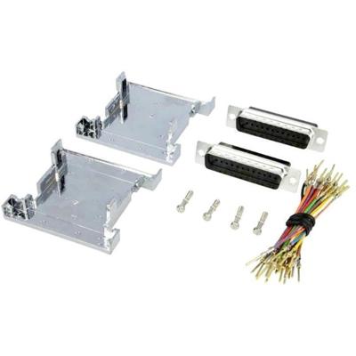 Encitech GA-1515-MM-M-K D-SUB adaptor D-SUB-plug 15pol. - D-SUB-plug 15pol. 1 pc(s)