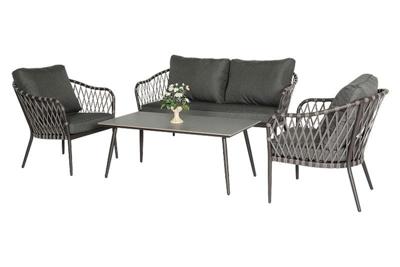 Loungeset San Leo Verucchio Grey Oosterik Home - Oosterik home