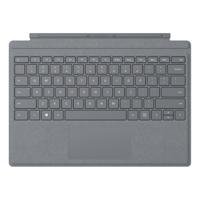 Surface Go Type Cover - Toetsenbord - met trackpad, versnellingsmeter - backlit - Engels - licht houtskool - commercieel - thumbnail