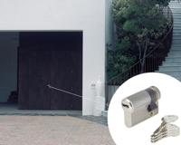 YALE Half cilinderslot - voor garagedeur - 6 pins - 4 sleutels - 30 x 10 mm - thumbnail