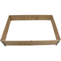 Siena Garden R-1200-1-4-GBX Hoogbeet stapelbaar, 120 x 80 x 19,5 cm, natuur 1 stuk(s) - thumbnail