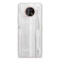 Nokia G50 | Bumper Hoesje | White Wood - thumbnail