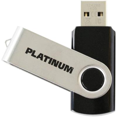 Platinum TWS USB-stick 4 GB Zwart 177559-3 USB-A 2.0