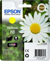 Compatibele inktcartridge Epson Cartucho Epson 18 amarillo Geel - thumbnail