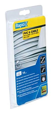 Rapid Lijmpatronen PVC/Kabel, Transparant Ø12mm 250g