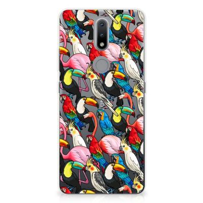 Nokia 2.4 | TPU Hoesje | Birds