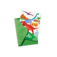 Dino Uitnodigingskaarten 6 Stuks - thumbnail