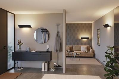 Paulmann Ranva 79505 Wandlamp 13 W LED Zwart (mat)