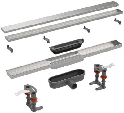 Easy drain douchegoot 60cm Compact 30 Clean Dryphon Zero/Tegel ws30mm edcom30ztdry-60