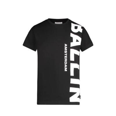 Ballin unisex T-shirt met logo zwart Ballin unisex T-shirt met logo zwart