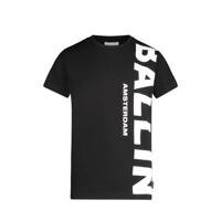 Ballin unisex T-shirt met logo zwart - thumbnail