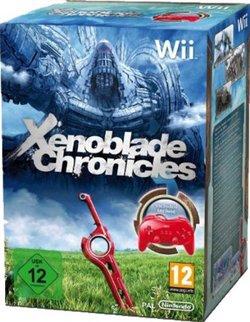 Xenoblade Chronicles + Red Classic Controller