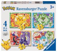 Ravensburger pokemon 4-in-1 puzzel - thumbnail