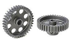 Team Corally - 48 DP Pinion - Short - Hard Anodised Aluminium - 37T - 3.17mm as