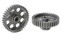 Team Corally - 48 DP Pinion - Short - Hard Anodised Aluminium - 37T - 3.17mm as - thumbnail