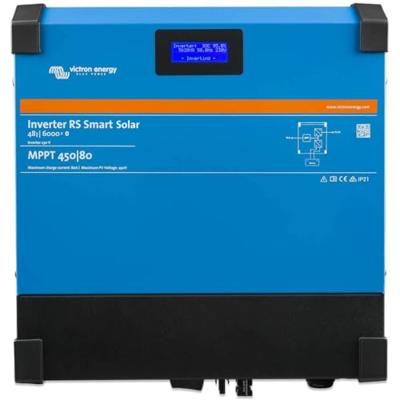 Victron Energy RS Smart Solar Omvormer 6000 W 48 V/DC - 230 V/AC