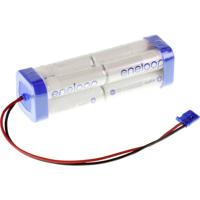 Panasonic eneloop Doppelwürfel F2x2x2 Futaba Accupack Aantal cellen: 8 Batterijgrootte: AA (penlite) Kabel, Stekker NiMH 9.6 V 1900 mAh - thumbnail