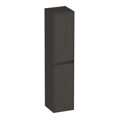 Brauer Adore - Hoge Kast - 160 cm - 2 Deuren - Greeploos - Links of Rechtsdraaiend - Timber Anthracite